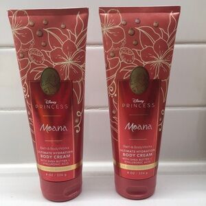 NWT!BBW Disney Princess Moana Ultimate Hydration Body Cream